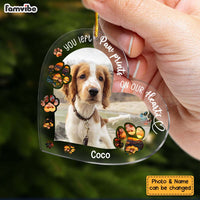 Personalized Memorial Gift For Dog Lovers Upload Photo Ornament 29423 thumb 1
