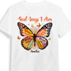 Personalized Gift For Daughter Christian Butterfly Shirt - Hoodie - Sweatshirt 29426 1
