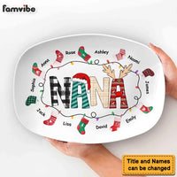 Personalized Nana Christmas Stocking Plate 29427 thumb 1