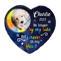 Personalized Dog Upload Photo Forever In My Heart Memorial Stone 29445 thumb 1