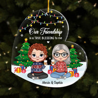 Personalized Gift For Friend Our Friendship Christmas Ornament 29450 thumb 1