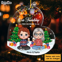 Personalized Gift For Friend Our Friendship Christmas Ornament 29450 thumb 1