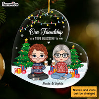 Personalized Gift For Friend Our Friendship Christmas Ornament 29450 thumb 1