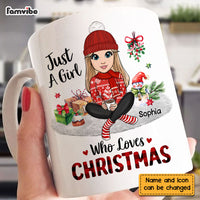 Personalized Gift For Daughter Who Loves Christmas Mug 29456 thumb 1