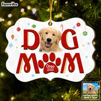 Personalized Gift For Dog Mom Christmas Upload Photo Benelux Ornament 29458 thumb 1