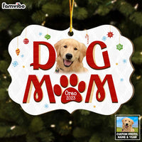 Personalized Gift For Dog Mom Christmas Upload Photo Benelux Ornament 29458 thumb 1