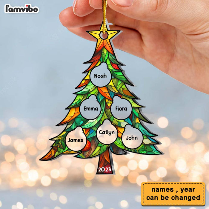 Personalized Merry Christmas To Our Family Ornament 29467 1