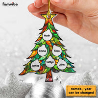 Personalized Merry Christmas To Our Family Ornament 29467 thumb 1