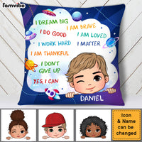 Personalized I Dream Big Grandson Pillow  29477 thumb 1