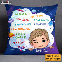 Personalized I Dream Big Grandson Pillow  29477 thumb 1