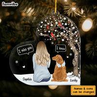 Personalized Dog Christmas Memorial Gift For Dog Lovers Ornament 29480 thumb 1