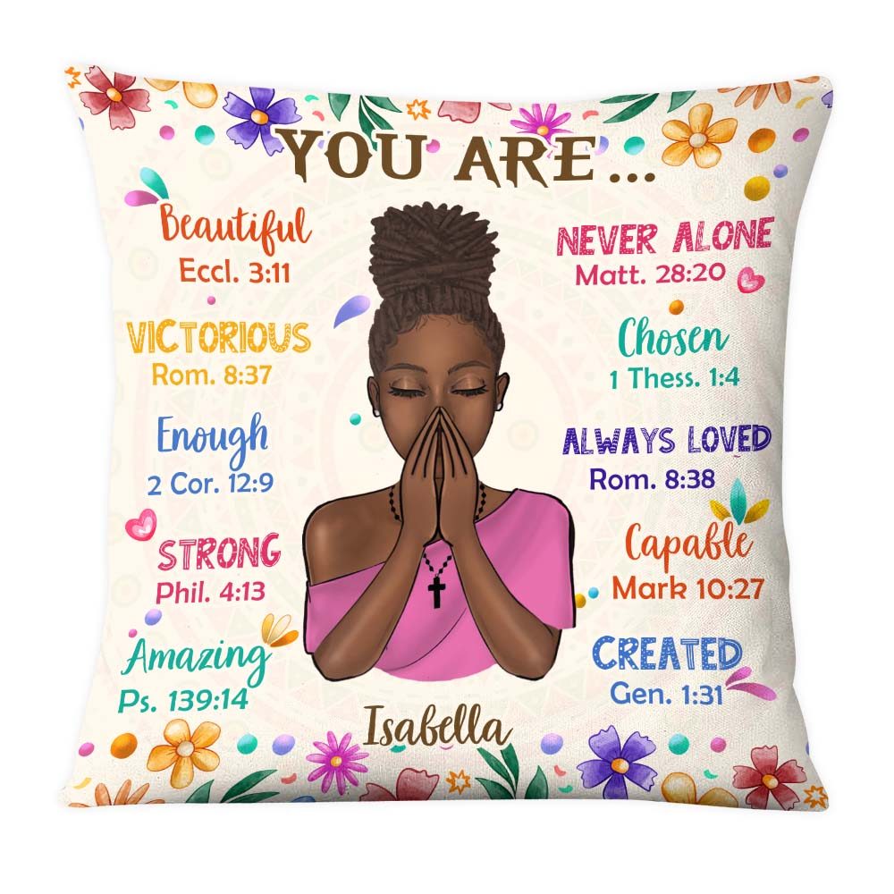 Personalized Gift For Daughter You Are Beautiful Pillow 29489 Primary Mockup