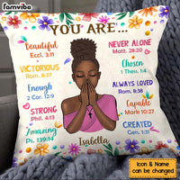 Personalized Gift For Daughter You Are Beautiful Pillow 29489 thumb 1