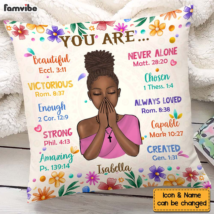 Personalized Gift For Daughter You Are Beautiful Pillow 29489 1