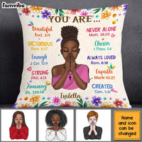 Personalized Gift For Daughter You Are Beautiful Pillow 29489 thumb 1