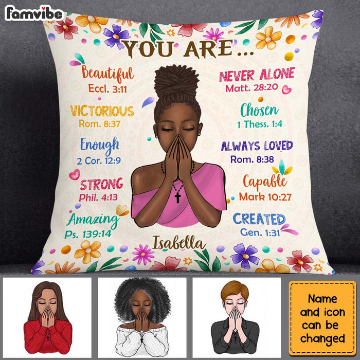 Personalized Gift For Daughter You Are Beautiful Pillow 29489 1