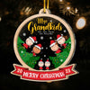 Personalized Gift For Grandma My Grandkids Christmas 2 Layered Mix Ornament 29492 1