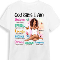Personalized Gift For Daughter God Says I Am Shirt - Hoodie - Sweatshirt 29494 thumb 1