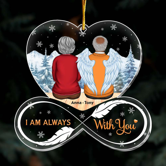 Personalized I Am Always With You Angel Wing Ornament 29496 1