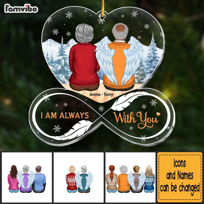 Personalized I Am Always With You Angel Wing Ornament 29496 1