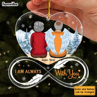 Personalized I Am Always With You Angel Wing Ornament 29496 thumb 1