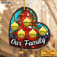 Personalized Gift For Family Christmas Balls Ornament 29498 thumb 1