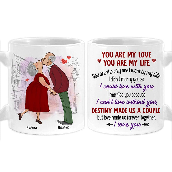 Personalized Couple Gift You Are My Love You Are My Life Mug 31255 1
