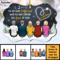Personalized Memorial Gift Someone In The Sky Benelux Ornament 29503 thumb 1