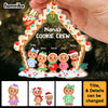 Personalized Grandma's Cookie Crew 2 Layered Mix Ornament 29507 1