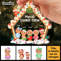 Personalized Grandma's Cookie Crew 2 Layered Mix Ornament 29507 thumb 1