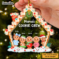 Personalized Grandma's Cookie Crew 2 Layered Mix Ornament 29507 thumb 1