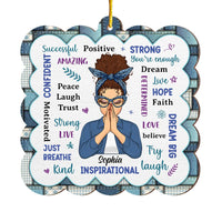 Personalized Gift For Daughter Positive Affirmations Ornament 29508 thumb 1