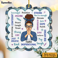 Personalized Gift For Daughter Positive Affirmations Ornament 29508 thumb 1