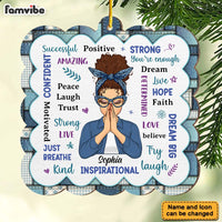Personalized Gift For Daughter Positive Affirmations Ornament 29508 thumb 1