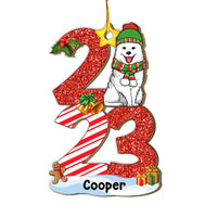 Personalized Gift For Dog Lovers 2023 Ornament 29513 thumb 1