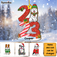 Personalized Gift For Dog Lovers 2023 Ornament 29513 thumb 1