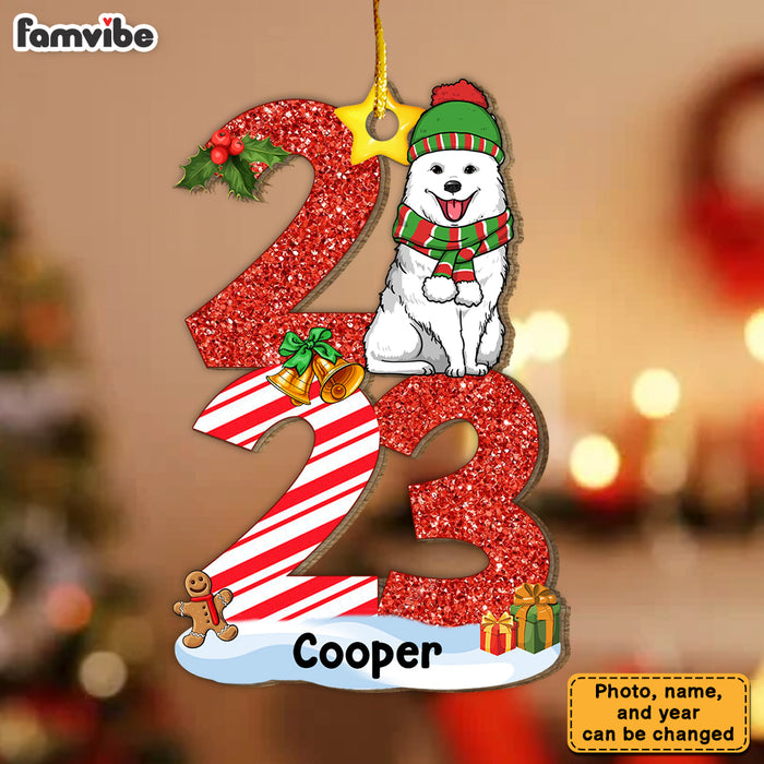 Personalized Gift For Dog Lovers 2023 Ornament 29513 1