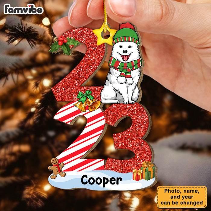 Personalized Gift For Dog Lovers 2023 Ornament 29513 1