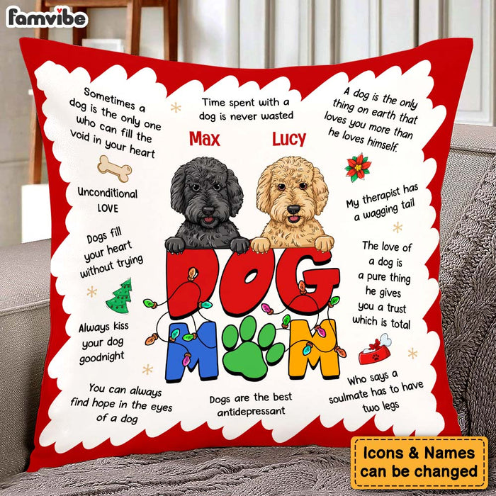 Personalized Gift For Dog Mom Affirmation Pillow 29514 1