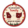 Personalized Gift For Family Long Distance Christmas Ornament 29521 1