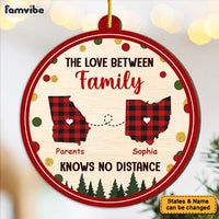Personalized Gift For Family Long Distance Christmas Ornament 29521 thumb 1