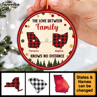 Personalized Gift For Family Long Distance Christmas Ornament 29521 thumb 1