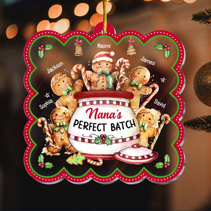 Personalized Grandma's Perfect Batch Ornament 29522 1
