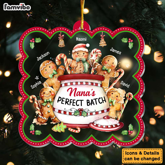 Personalized Grandma's Perfect Batch Ornament 29522 1