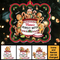 Personalized Grandma's Perfect Batch Ornament 29522 thumb 1