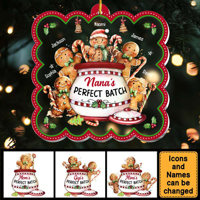 Personalized Grandma's Perfect Batch Ornament 29522 1