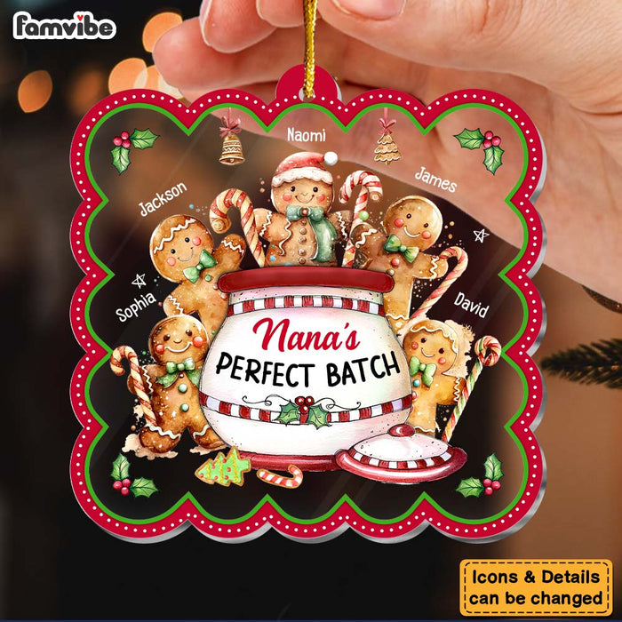 Personalized Grandma's Perfect Batch Ornament 29522 1