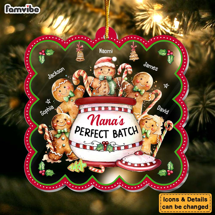 Personalized Grandma's Perfect Batch Ornament 29522 1