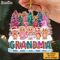 Personalized Gift For Grandma Ginger Bread Christmas Ornament 29524 thumb 1
