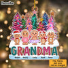 Personalized Gift For Grandma Ginger Bread Christmas Ornament 29524 1